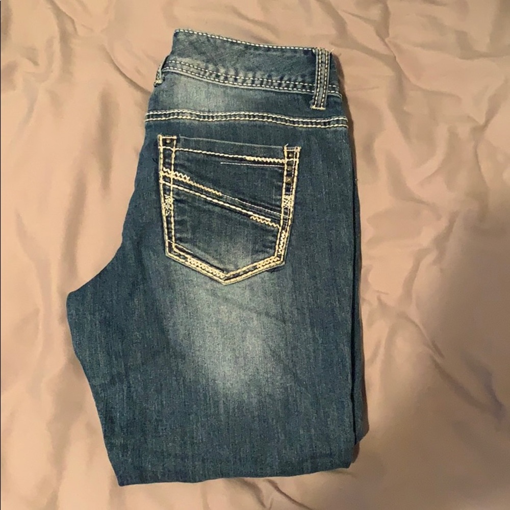 Dark Wash Jean Capri